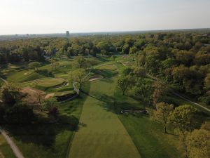 St Louis CC 10th Fairway Aerial